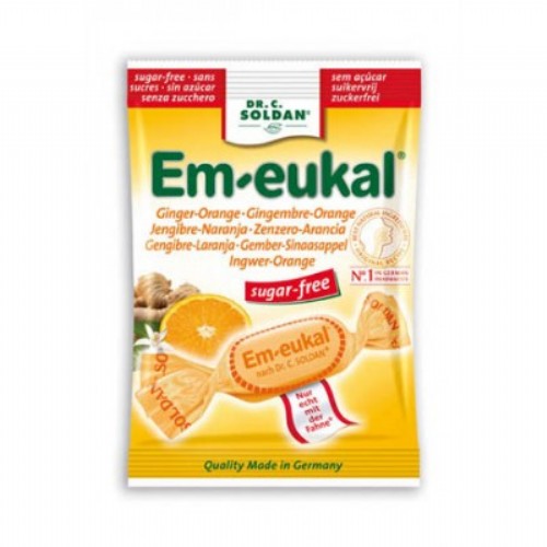 CARAMELOS BALSAMICO EM-EUKAL (NARANJA 50 G)